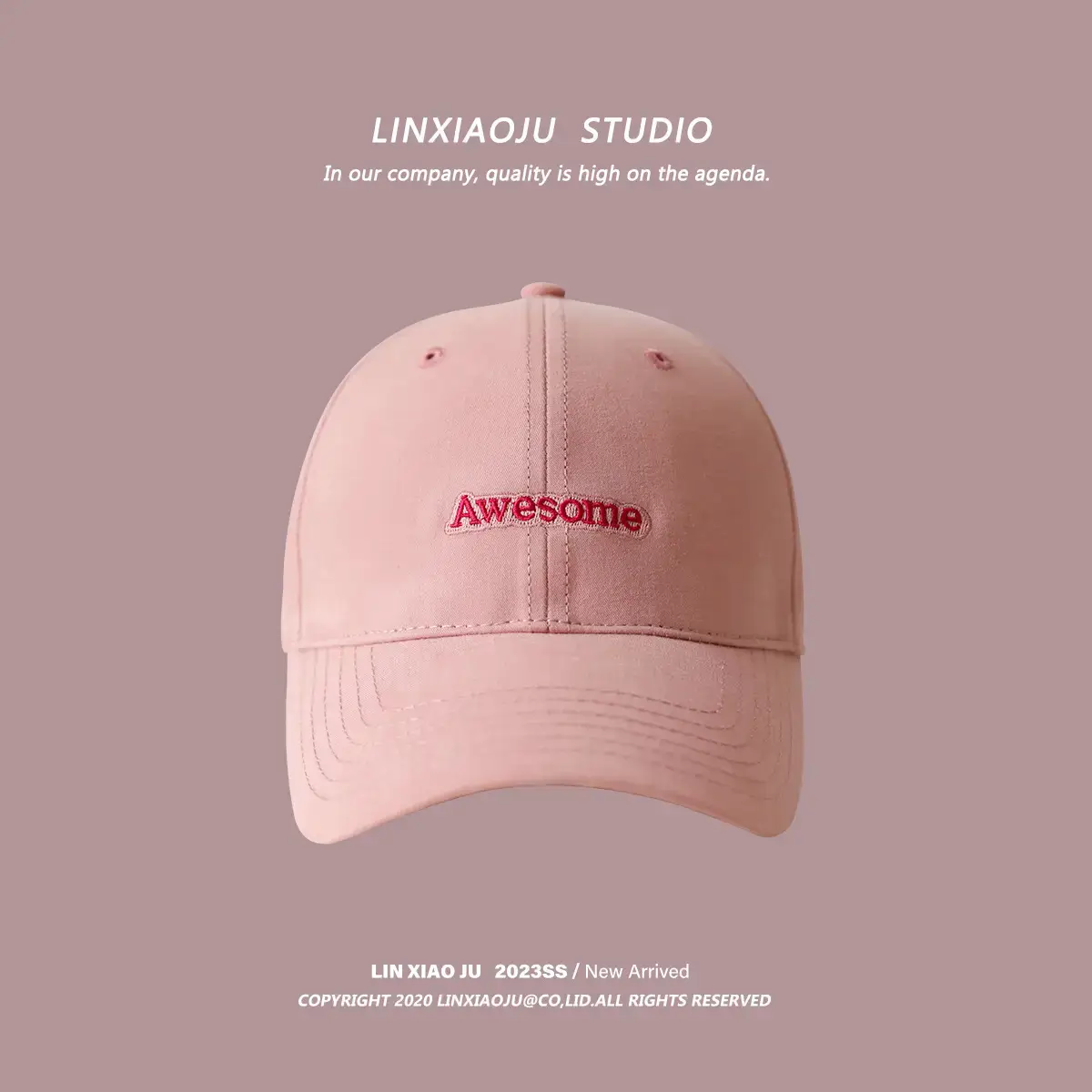 Rose Pink Fisherman Cap for Women Sun Protection - Image 12