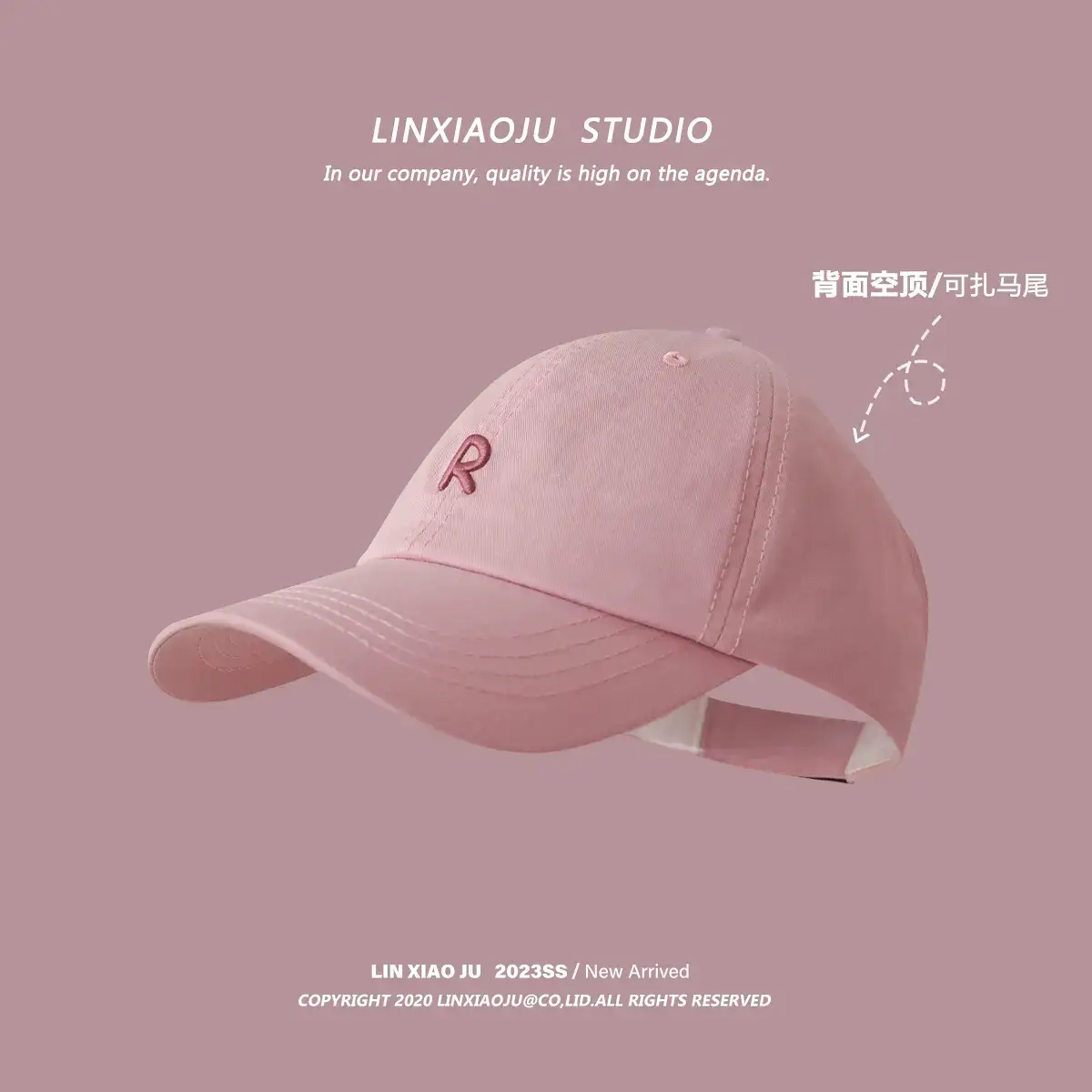 Rose Pink Fisherman Cap for Women Sun Protection - Image 13