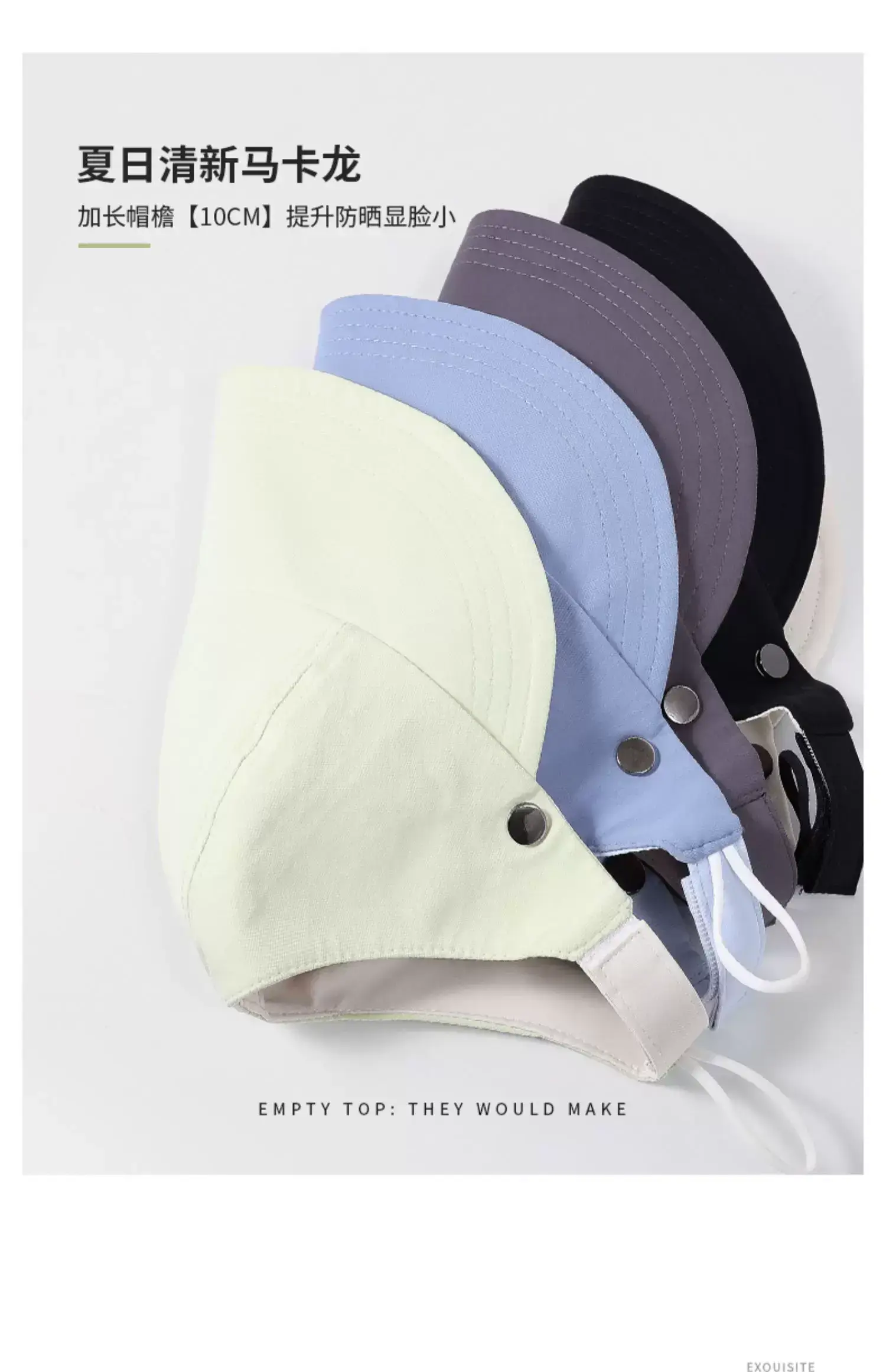 Double-sided Sun Hat for Women UPF50+ — feature 12