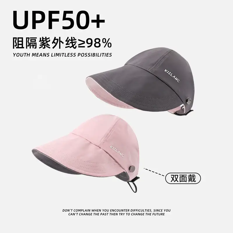 Double-sided Sun Hat for Women UPF50+ - Image 2