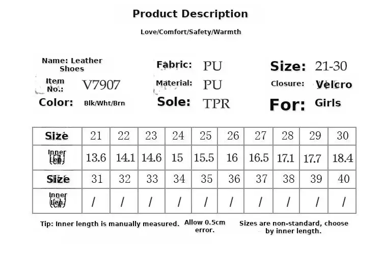 2025 New Kids Leather Bow Shoes White Soft Sole — feature 2