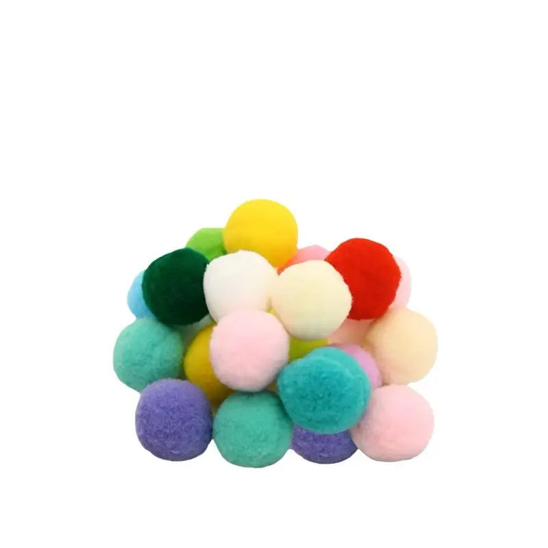 Cat Toy Plush Ball Launcher Bullet Silent Ball Plush Toy Gun Interactive Self-Pleasure Relief Pet Cat