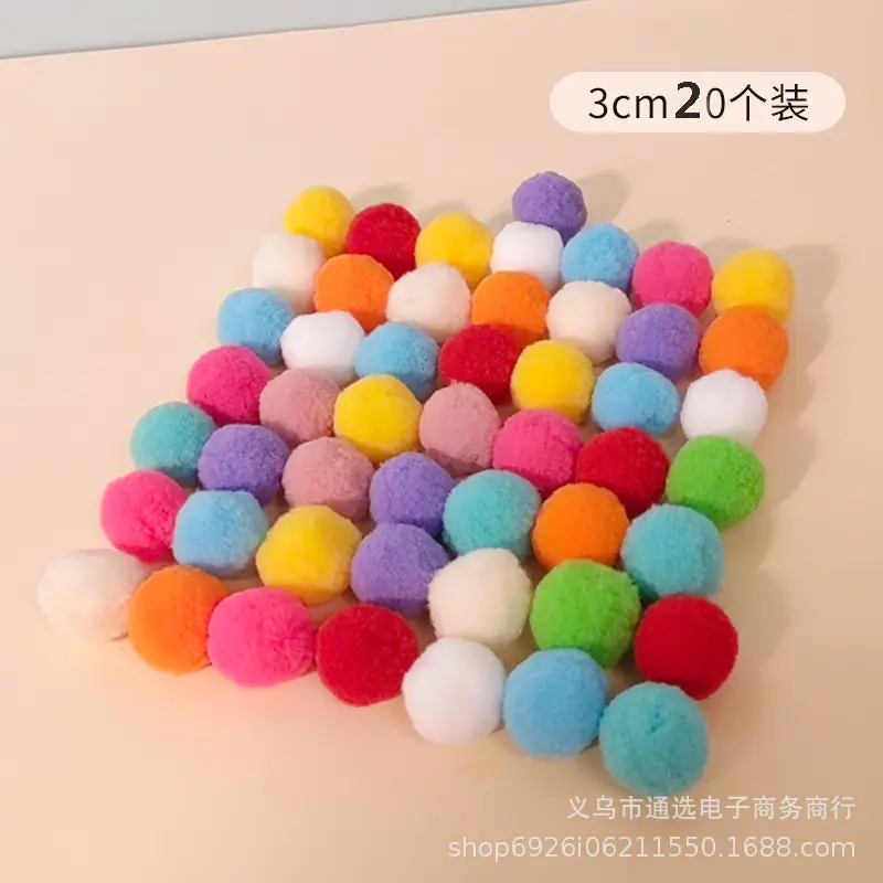 Cat Toy Plush Ball Launcher Bullet Silent Ball Plush Toy Gun Interactive Self-Pleasure Relief Pet Cat