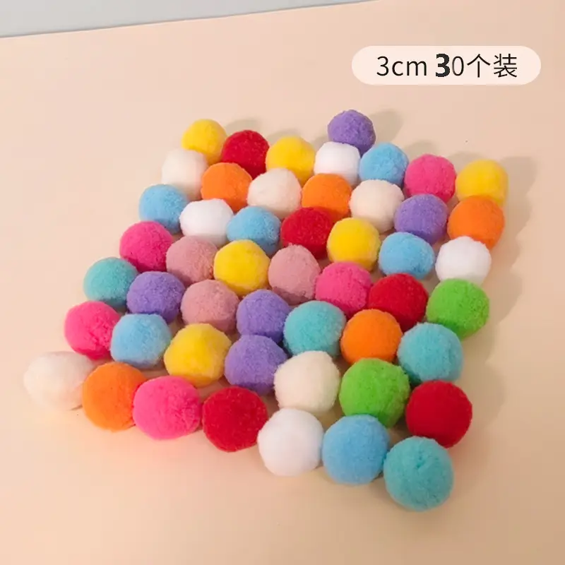 Cat Toy Plush Ball Launcher Bullet Silent Ball Plush Toy Gun Interactive Self-Pleasure Relief Pet Cat