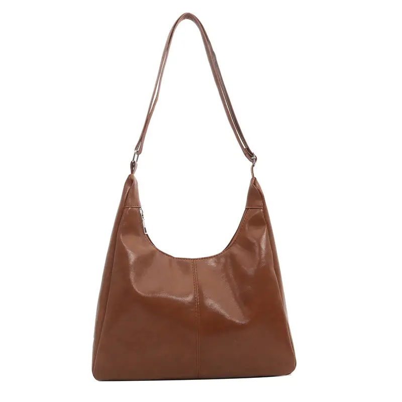 Women's Beige Canvas Shoulder Tote Bag 2024