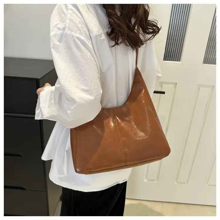Women's Beige Canvas Shoulder Tote Bag 2024 — feature 13