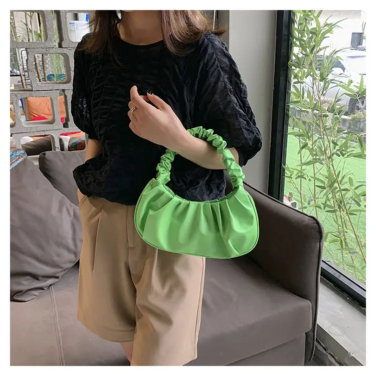 2026 Trendy Pleated Cloud Shoulder Bag for Women — feature 17
