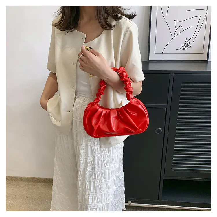 2026 Trendy Pleated Cloud Shoulder Bag for Women — feature 19
