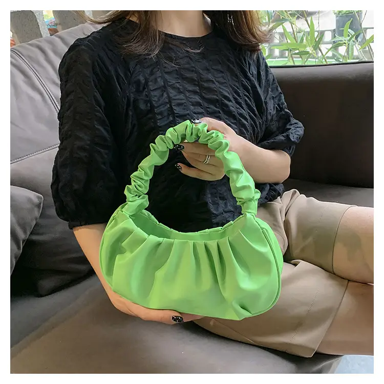 2026 Trendy Pleated Cloud Shoulder Bag for Women — feature 20