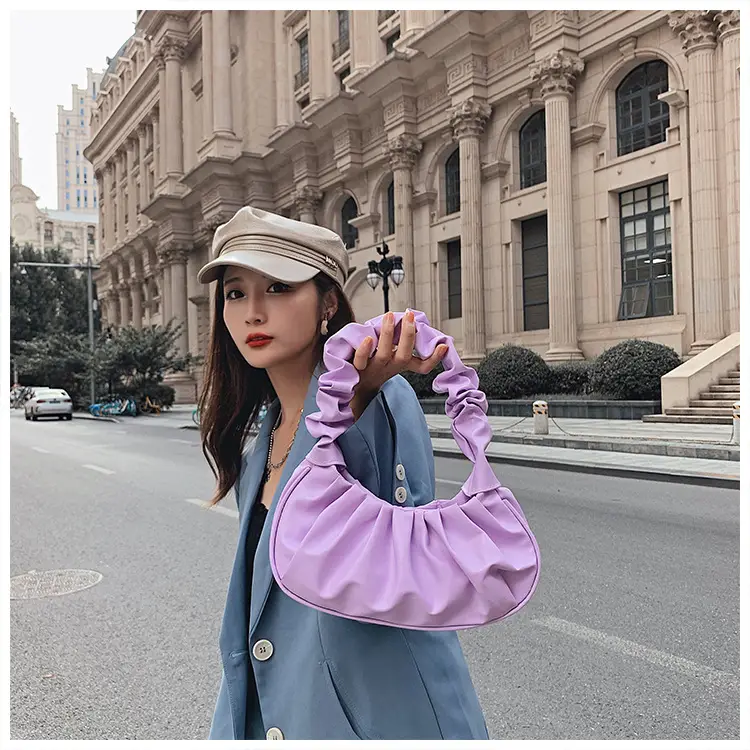 2026 Trendy Pleated Cloud Shoulder Bag for Women — feature 33
