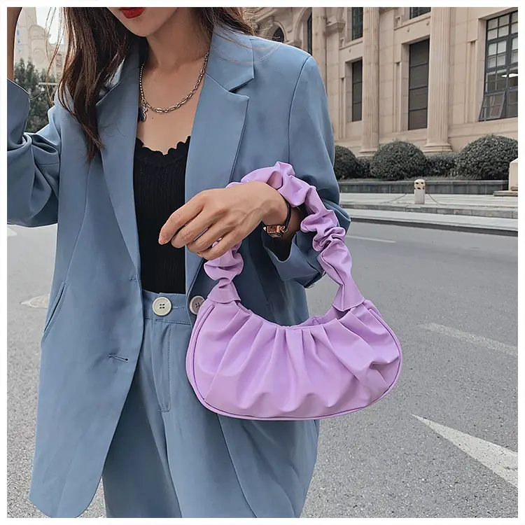 2026 Trendy Pleated Cloud Shoulder Bag for Women — feature 35