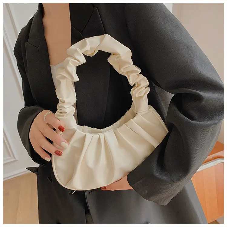 2026 Trendy Pleated Cloud Shoulder Bag for Women — feature 41