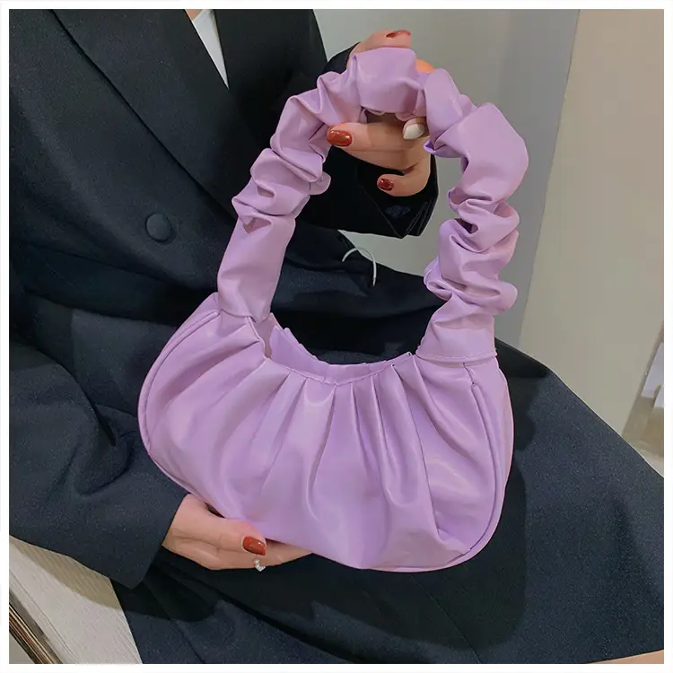 2026 Trendy Pleated Cloud Shoulder Bag for Women — feature 42