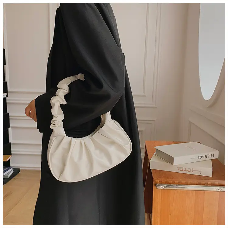 2026 Trendy Pleated Cloud Shoulder Bag for Women — feature 45