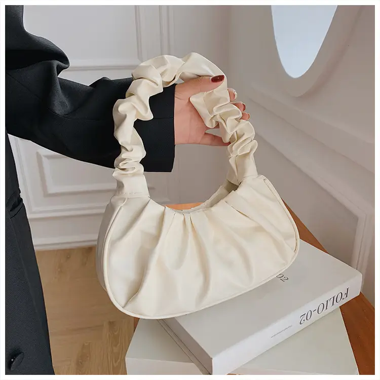 2026 Trendy Pleated Cloud Shoulder Bag for Women — feature 46