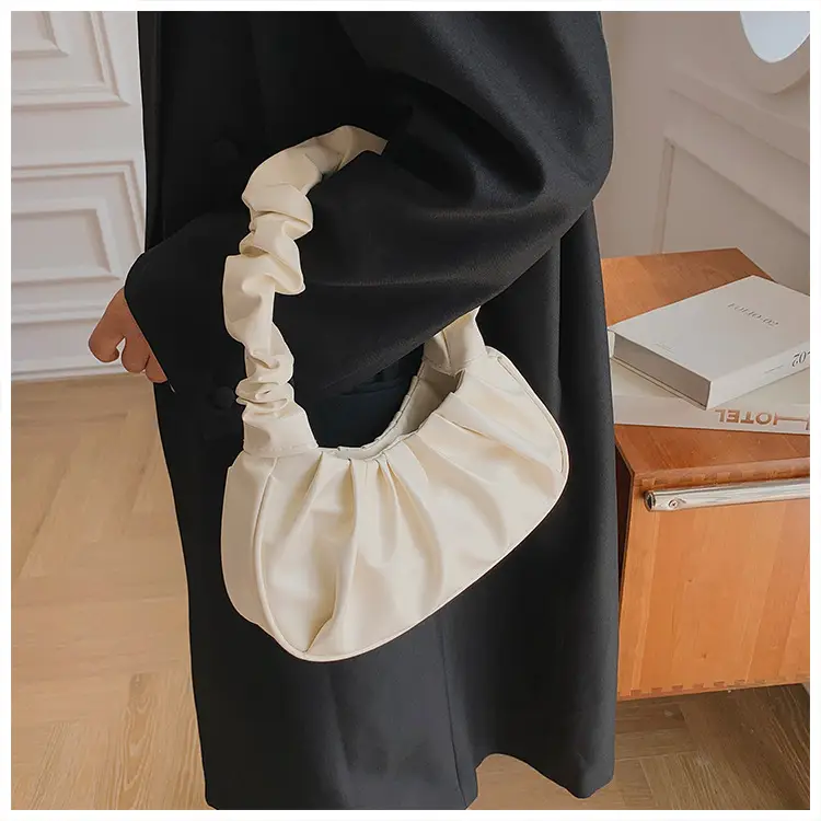 2026 Trendy Pleated Cloud Shoulder Bag for Women — feature 47