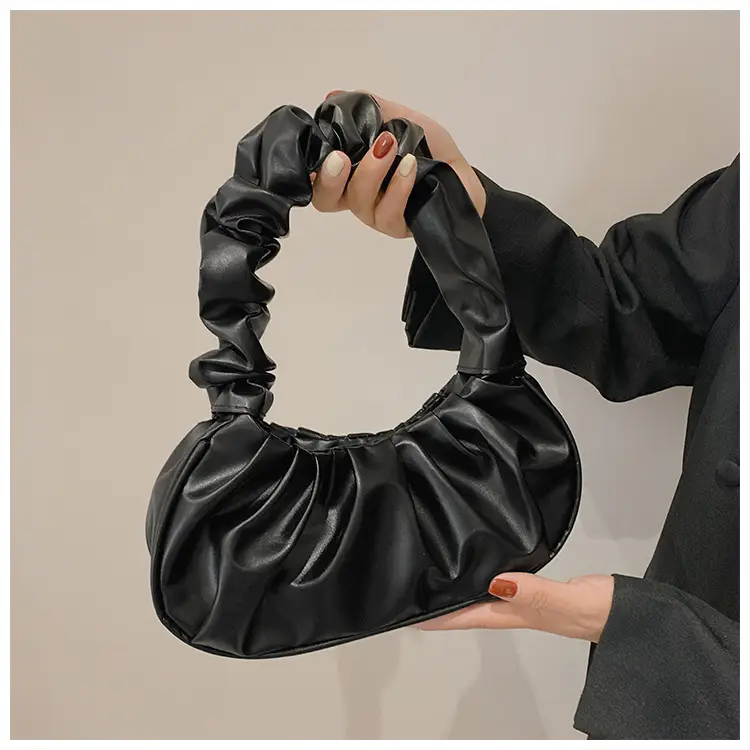 2026 Trendy Pleated Cloud Shoulder Bag for Women — feature 50