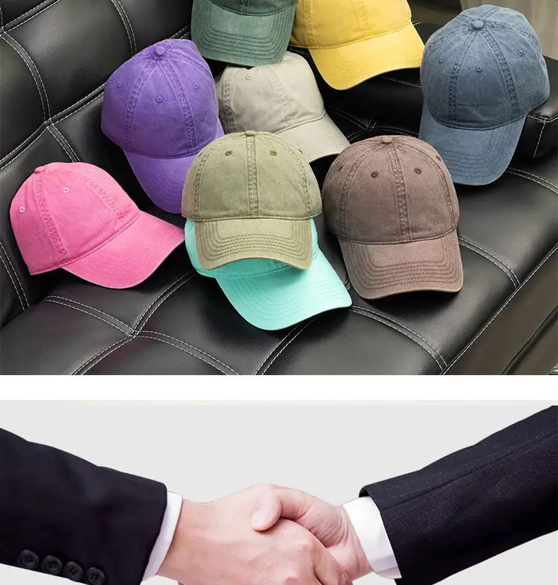 Custom Logo Baseball Cap Wholesale Cross-Border Distressed — feature 18