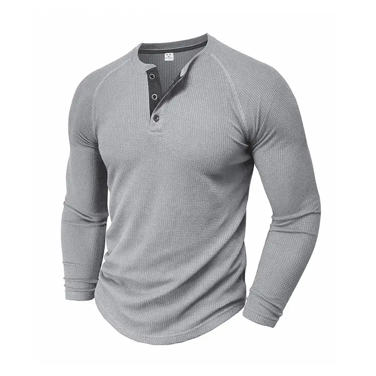 Men's Long Sleeve T-Shirt Turquoise Black Large — feature 29