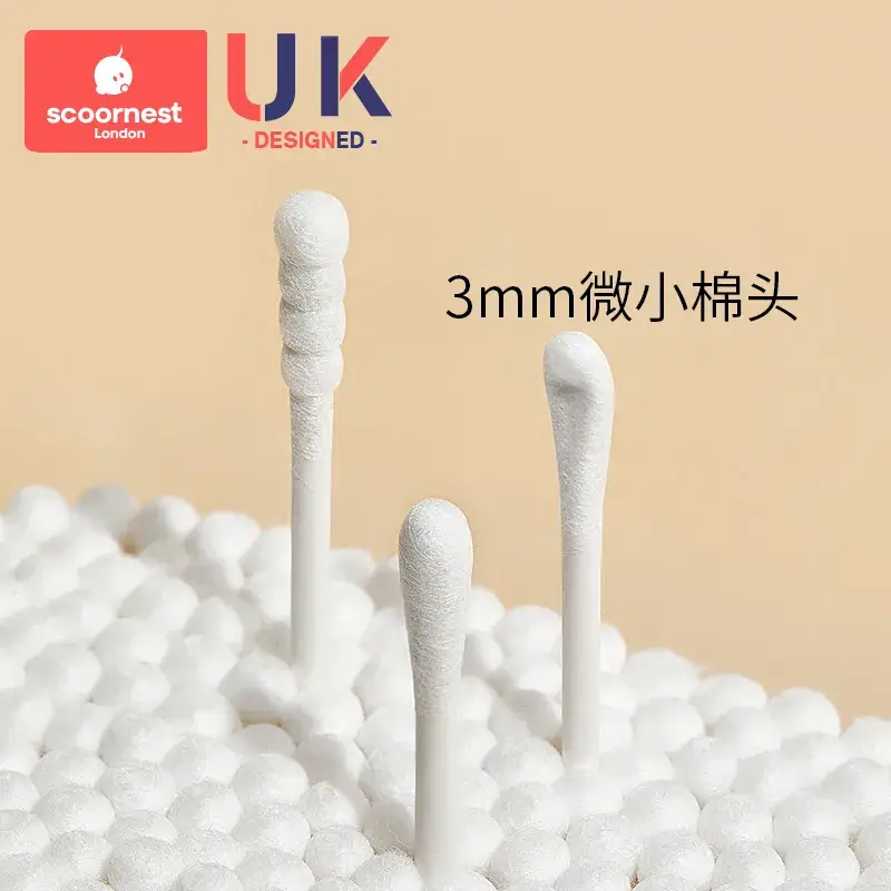 Kechao Cotton Ear Swabs for Infants Newborn - Image 15
