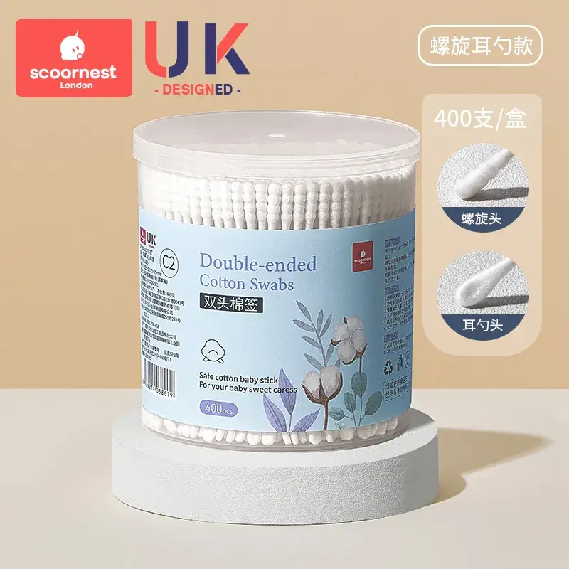 Kechao Cotton Ear Swabs for Infants Newborn - Image 8