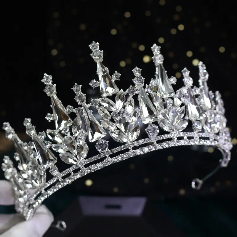 Crystal Bridal Crown Princess Queen Accessories Wholesale - Image 3