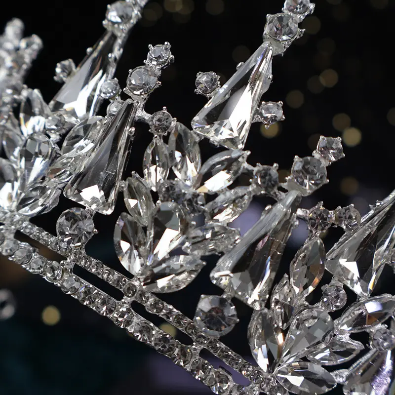 Crystal Bridal Crown Princess Queen Accessories Wholesale - Image 4