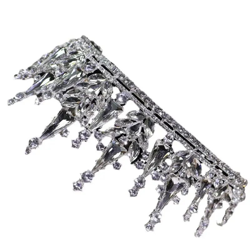 Crystal Bridal Crown Princess Queen Accessories Wholesale - Image 5