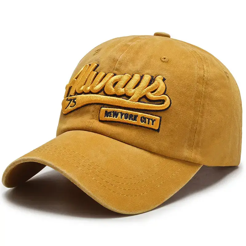 Men's Maroon Washed Denim Baseball Cap with "Alvariz" Logo - Image 4