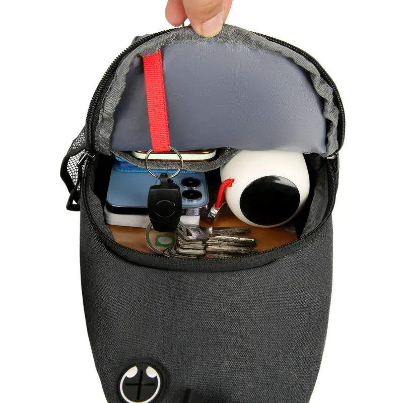 Red Crossbody Bag for Men European American Fashion
