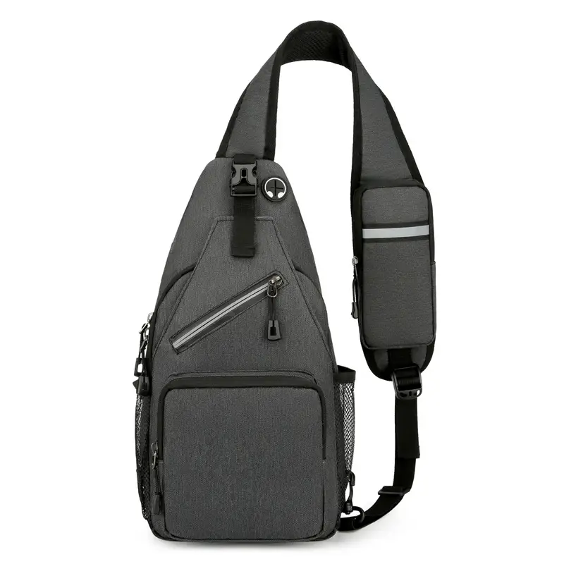 Red Crossbody Bag for Men European American Fashion