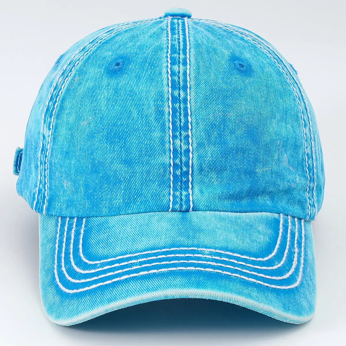 Orange Washed Baseball Cap for Men Women Casual Date - Image 8