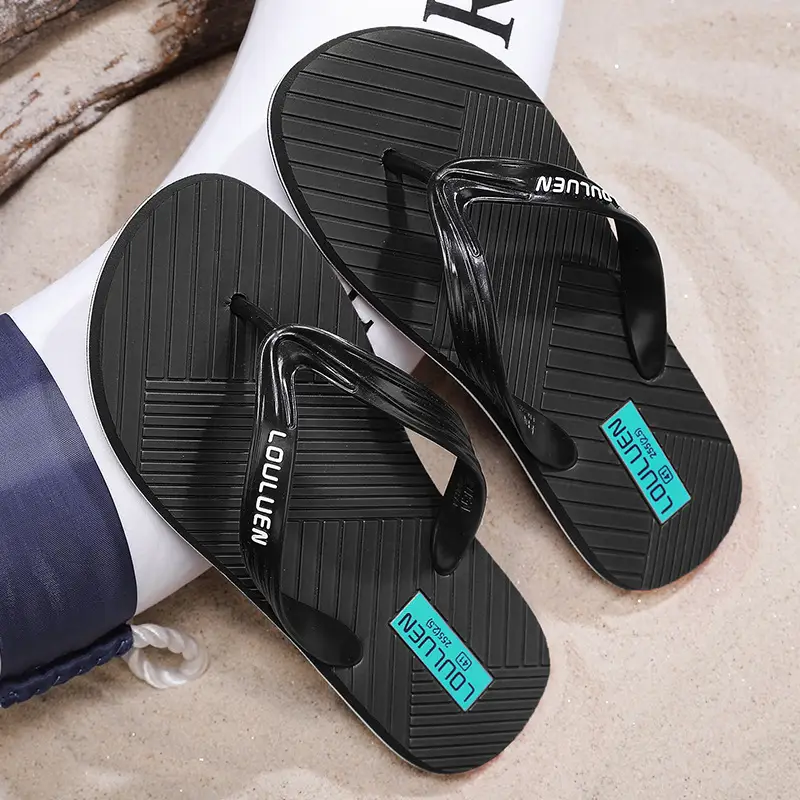 Flip-flops men's 2024 new summer wear non-slip deodorant men's sports clip feet Vietnam beach slippers wading - Image 5