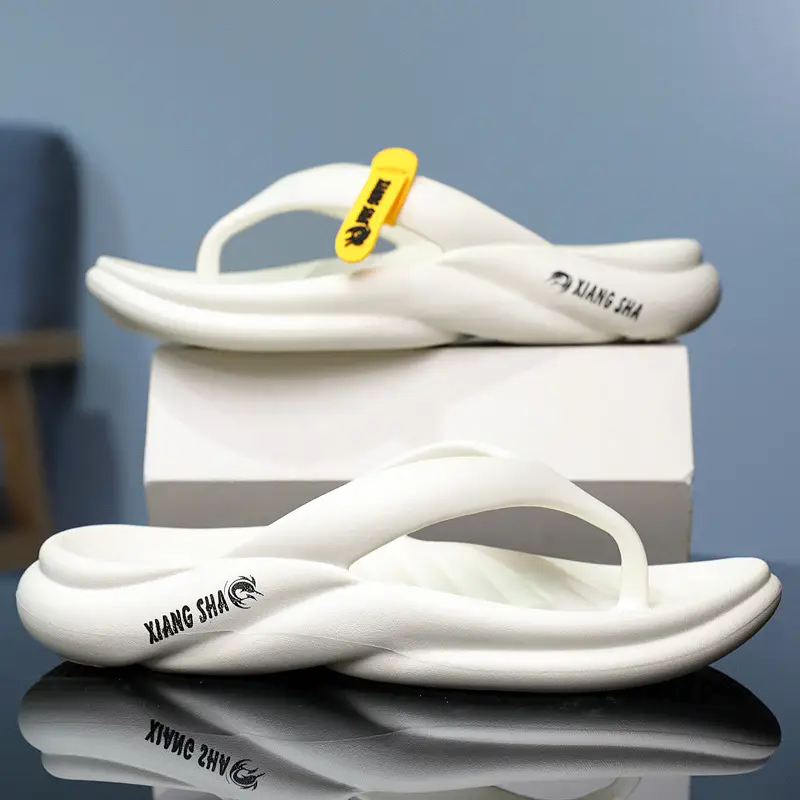 2024 Summer Men's Fashionable Soft Bottom Sandals Outdoor Non-Slip Korean Style EVA Clip Flip-Flops Vietnamese Slippers for Men - Image 5
