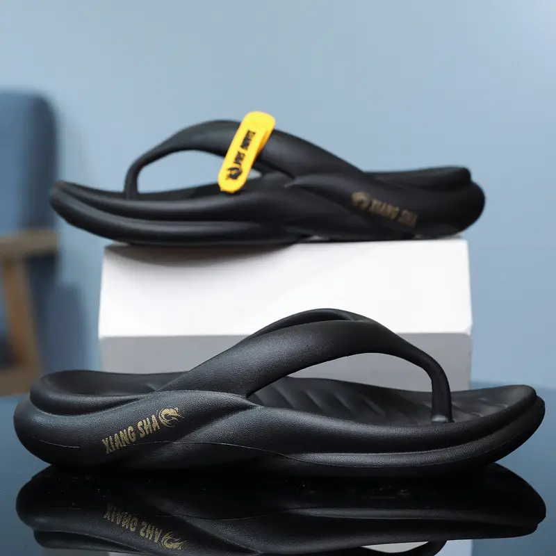2024 Summer Men's Fashionable Soft Bottom Sandals Outdoor Non-Slip Korean Style EVA Clip Flip-Flops Vietnamese Slippers for Men - Image 6