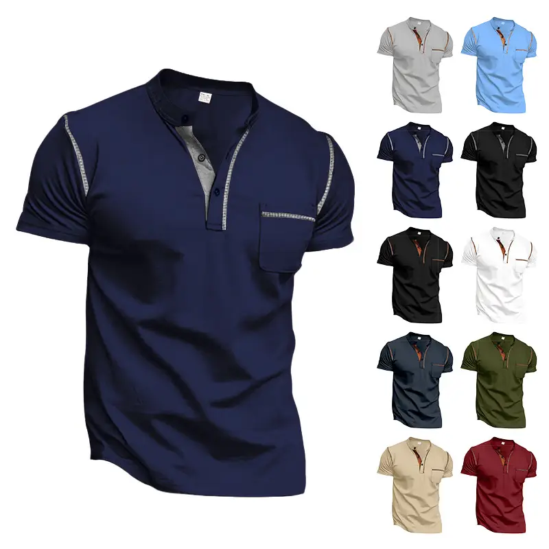 Men's Maroon Polo T-Shirt Short Sleeve 2026 — feature 4