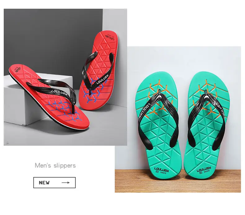 Slippers Men's Summer Outer Wear Flip-Flops Non-Slip Casual Clip Feet Vietnam Light Soft Bottom Men's Sandals Beach Sports — feature 2