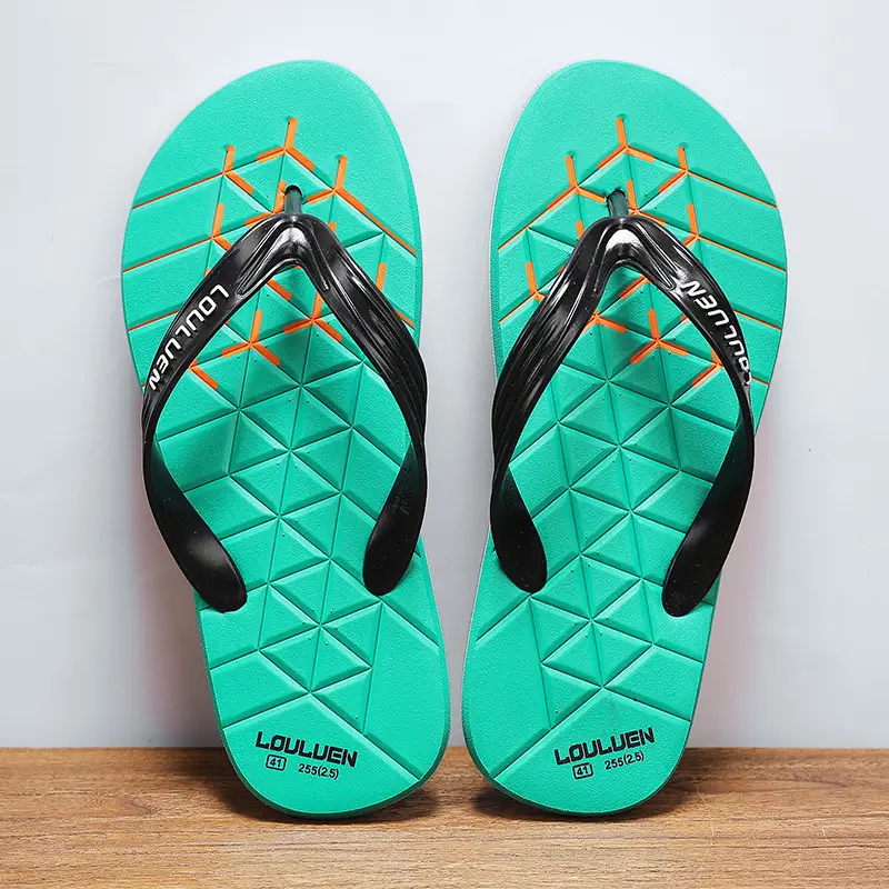 Slippers Men's Summer Outer Wear Flip-Flops Non-Slip Casual Clip Feet Vietnam Light Soft Bottom Men's Sandals Beach Sports - Image 3