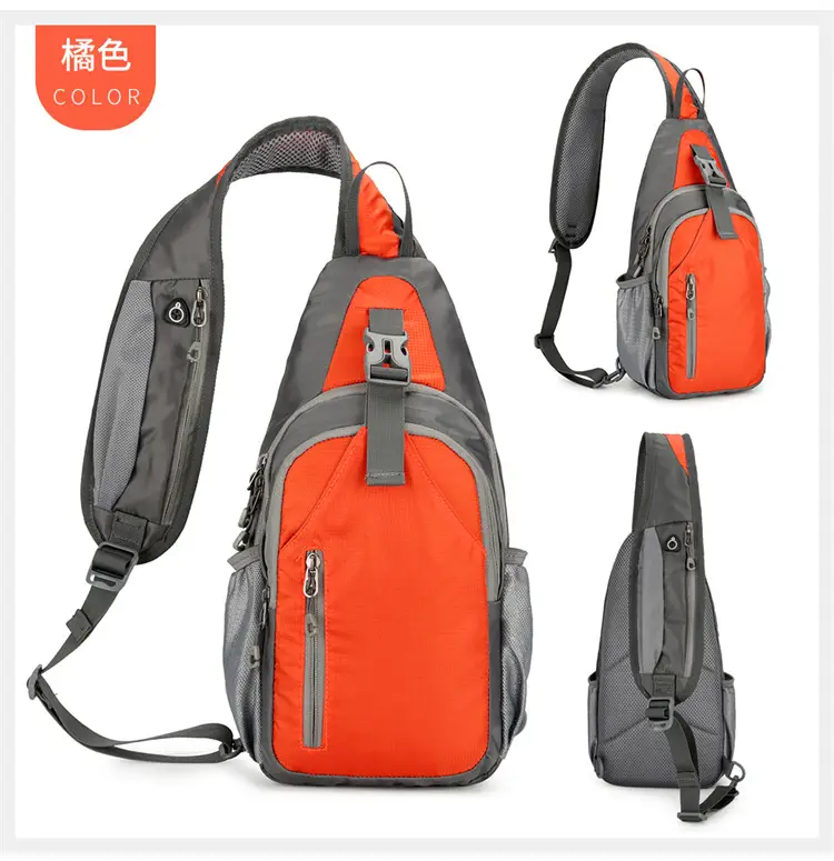 Men's Grey Crossbody Sports Bag Large Capacity — feature 27