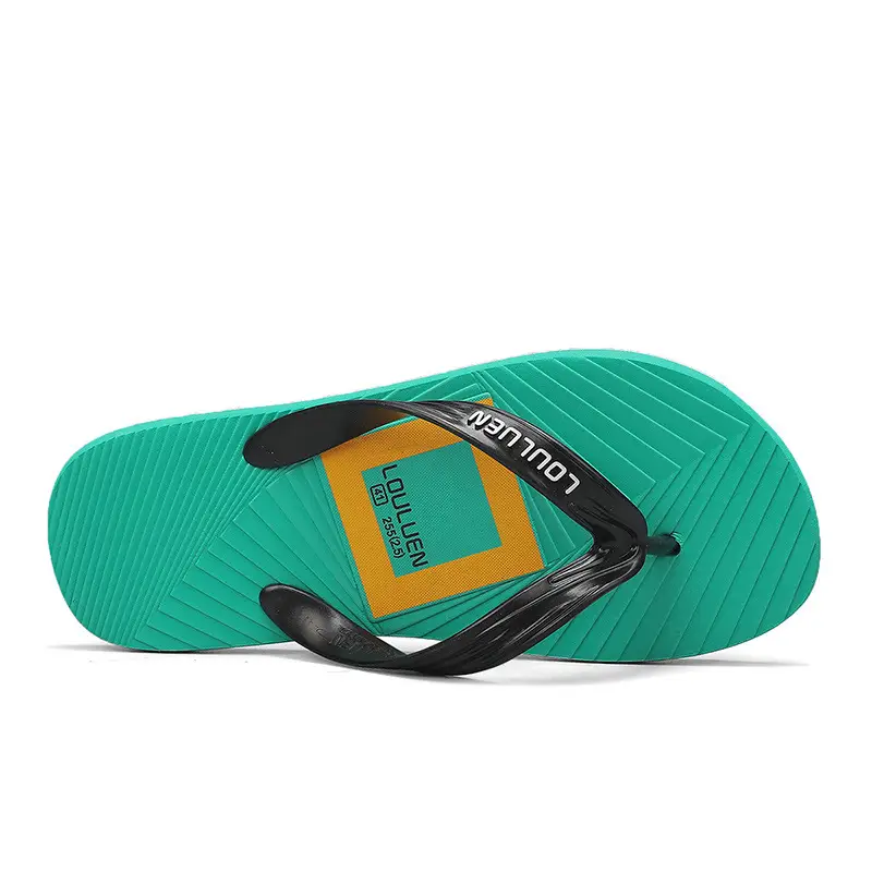 Flip-flops Men's Summer Outer Wear Non-slip Soft Bottom Flip-flops Men's Outdoor Wear-resistant Beach Distinctive Guangdong Sandals - Image 8