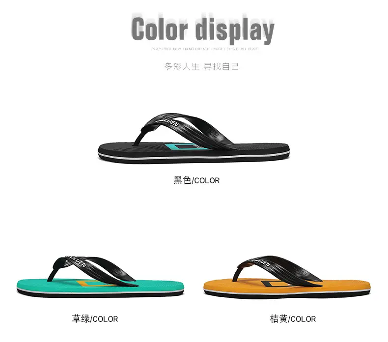 Flip-flops Men's Summer Outer Wear Non-slip Soft Bottom Flip-flops Men's Outdoor Wear-resistant Beach Distinctive Guangdong Sandals — feature 3