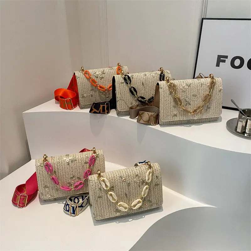 Lace Flower Shoulder Bag Women 2024 Spring Summer - Image 9