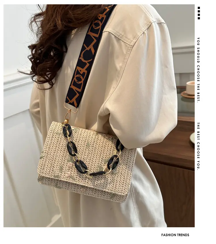Lace Flower Shoulder Bag Women 2024 Spring Summer — feature 1