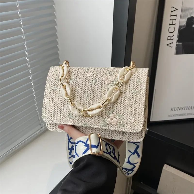 Lace Flower Shoulder Bag Women 2024 Spring Summer - Image 2