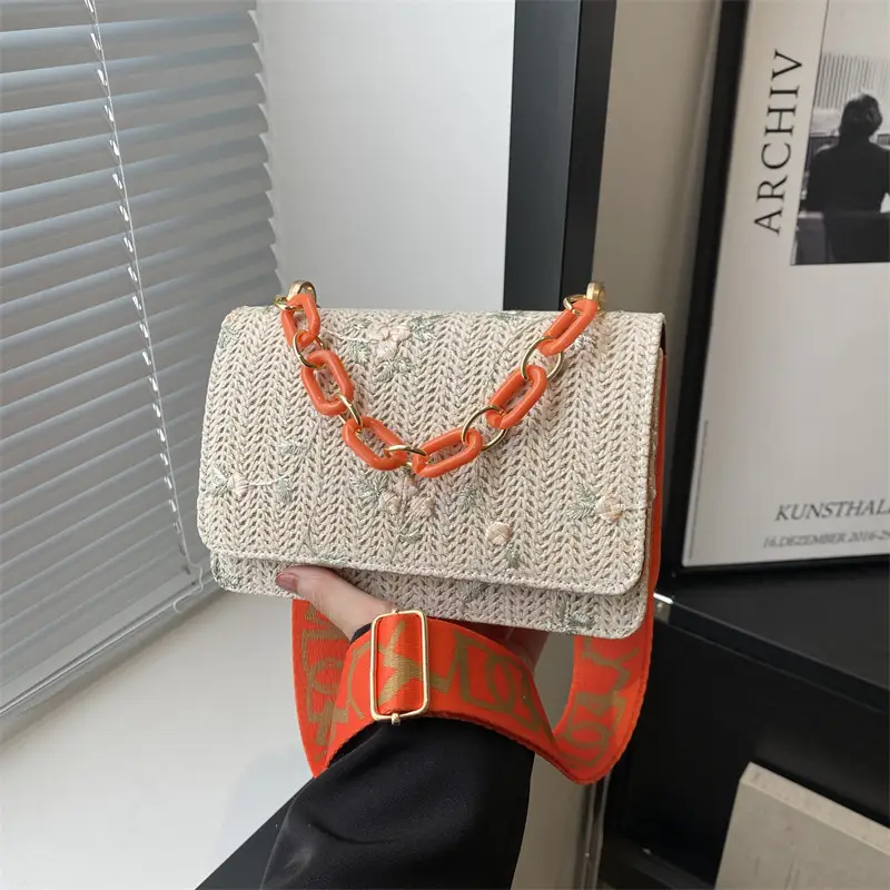 Lace Flower Shoulder Bag Women 2024 Spring Summer - Image 3