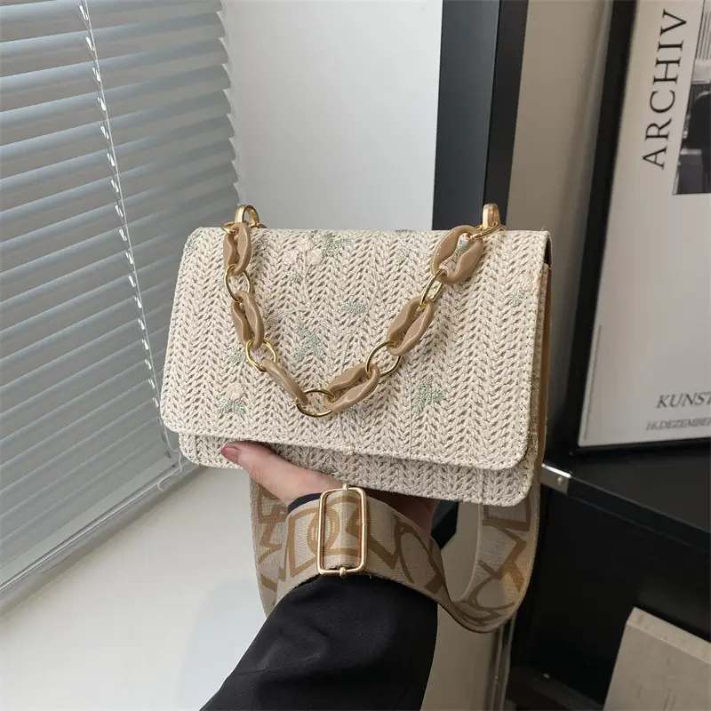 Lace Flower Shoulder Bag Women 2024 Spring Summer - Image 5