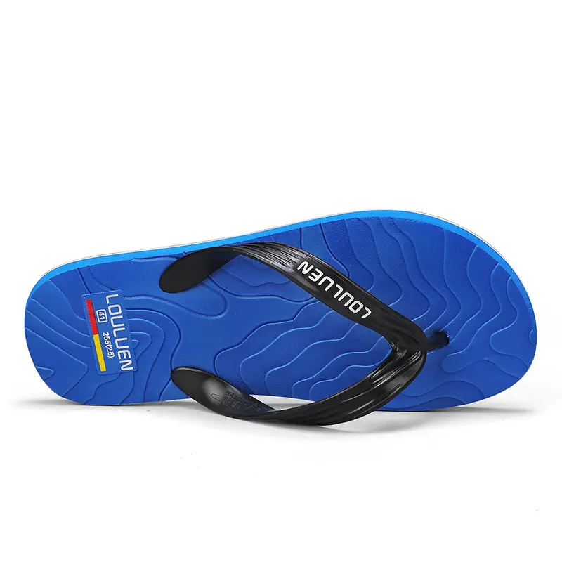 Wholesale Slippers Summer New Non-slip Wear-resistant Flip-on Slippers Men's Home Wear-resistant Flip-flops Simple Trendy Slippers - Image 8