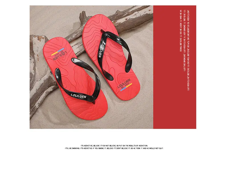 Wholesale Slippers Summer New Non-slip Wear-resistant Flip-on Slippers Men's Home Wear-resistant Flip-flops Simple Trendy Slippers — feature 3