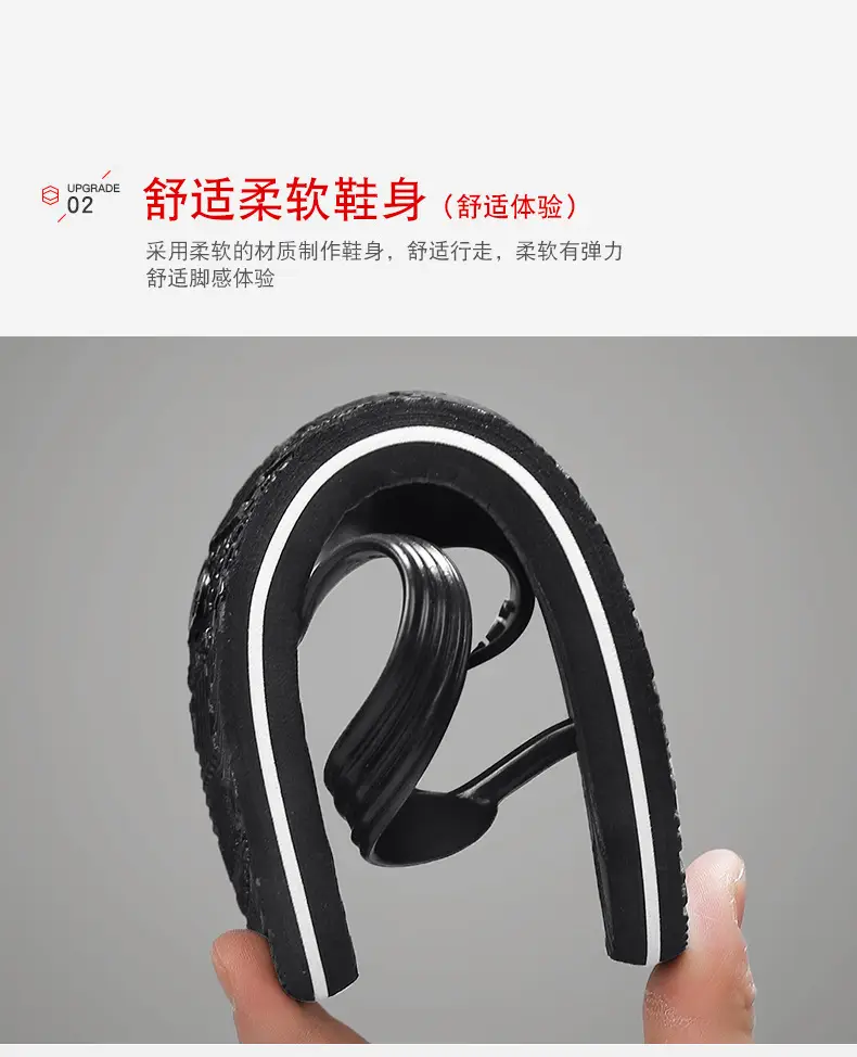 Wholesale Slippers Summer New Non-slip Wear-resistant Flip-on Slippers Men's Home Wear-resistant Flip-flops Simple Trendy Slippers — feature 8