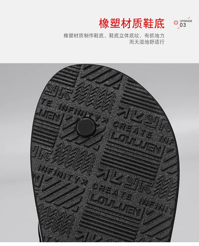 Wholesale Slippers Summer New Non-slip Wear-resistant Flip-on Slippers Men's Home Wear-resistant Flip-flops Simple Trendy Slippers — feature 9